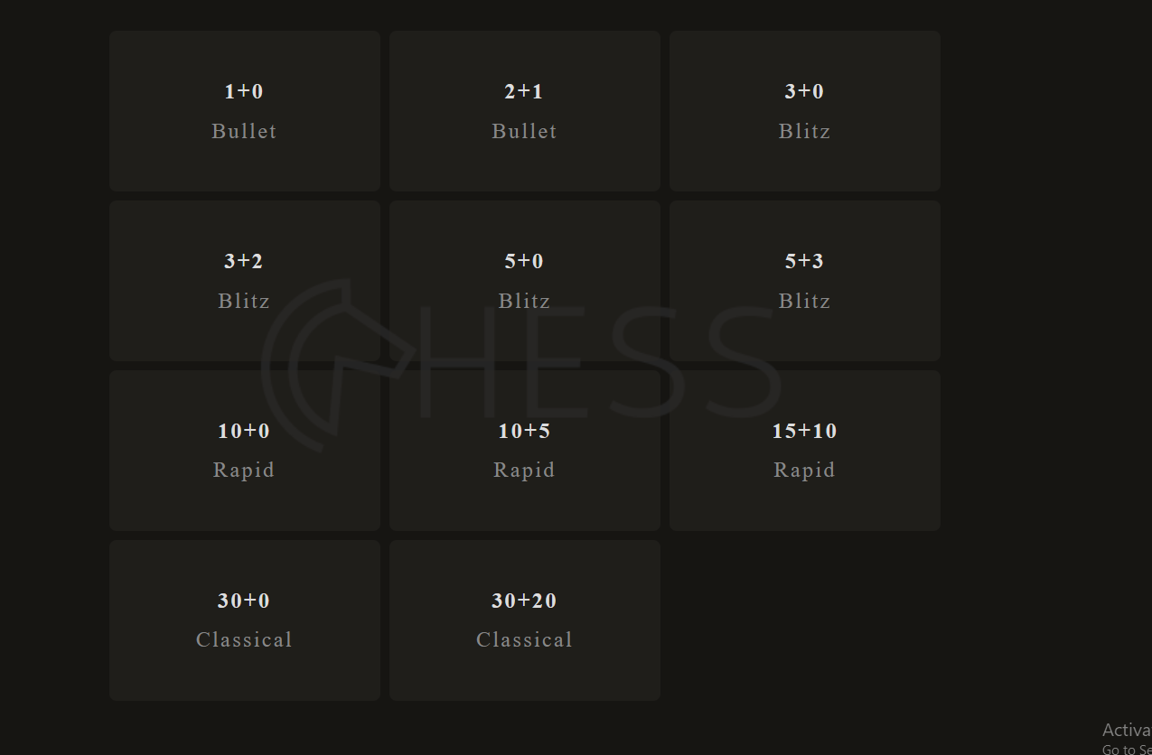 chess game Demo